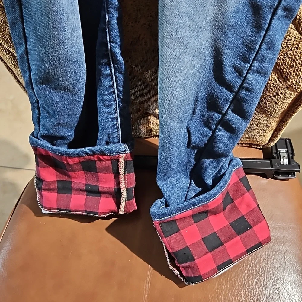 M Jeans By Maurices Distressed Blue Mid-Rise Jeans - Picture 4 of 4